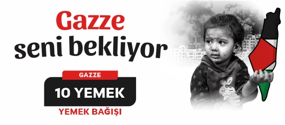 Gazze 10 Yemek Bağışı