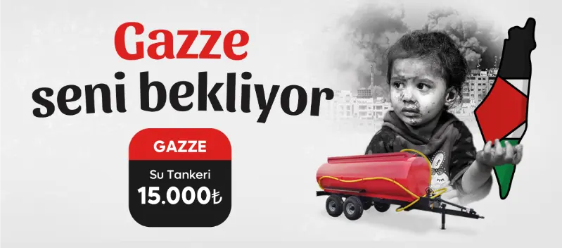 Gazze Su Tankeri Bağışı