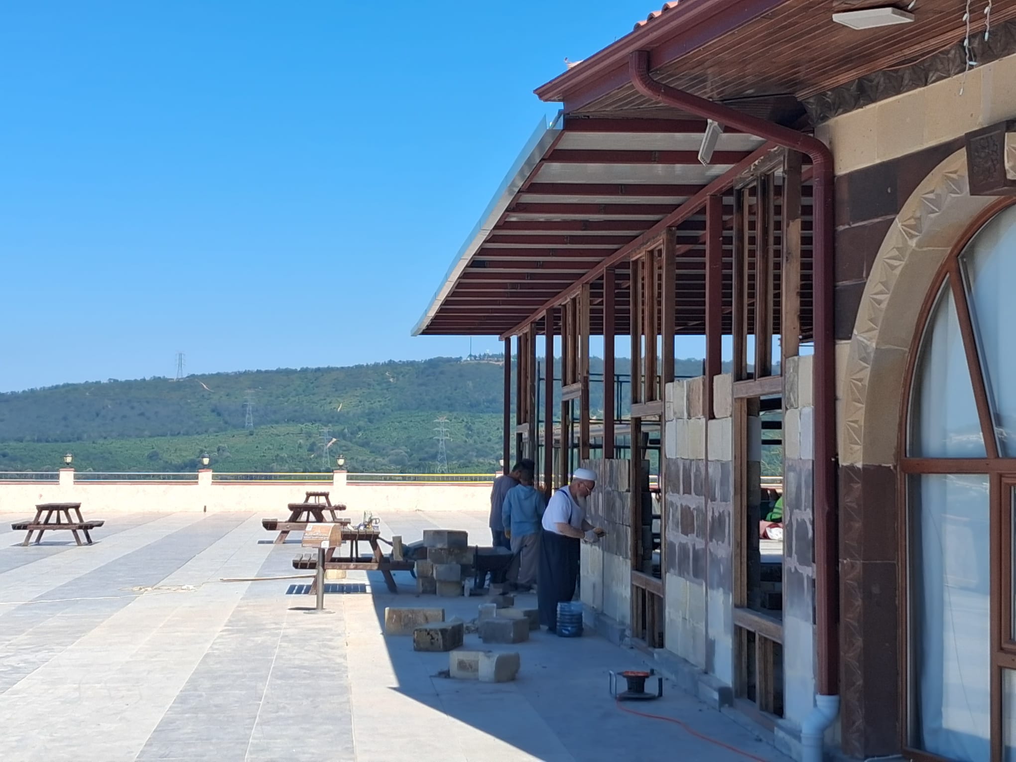 Mahmud Efendi Camii Şerifi Tadilatından Görüntüler