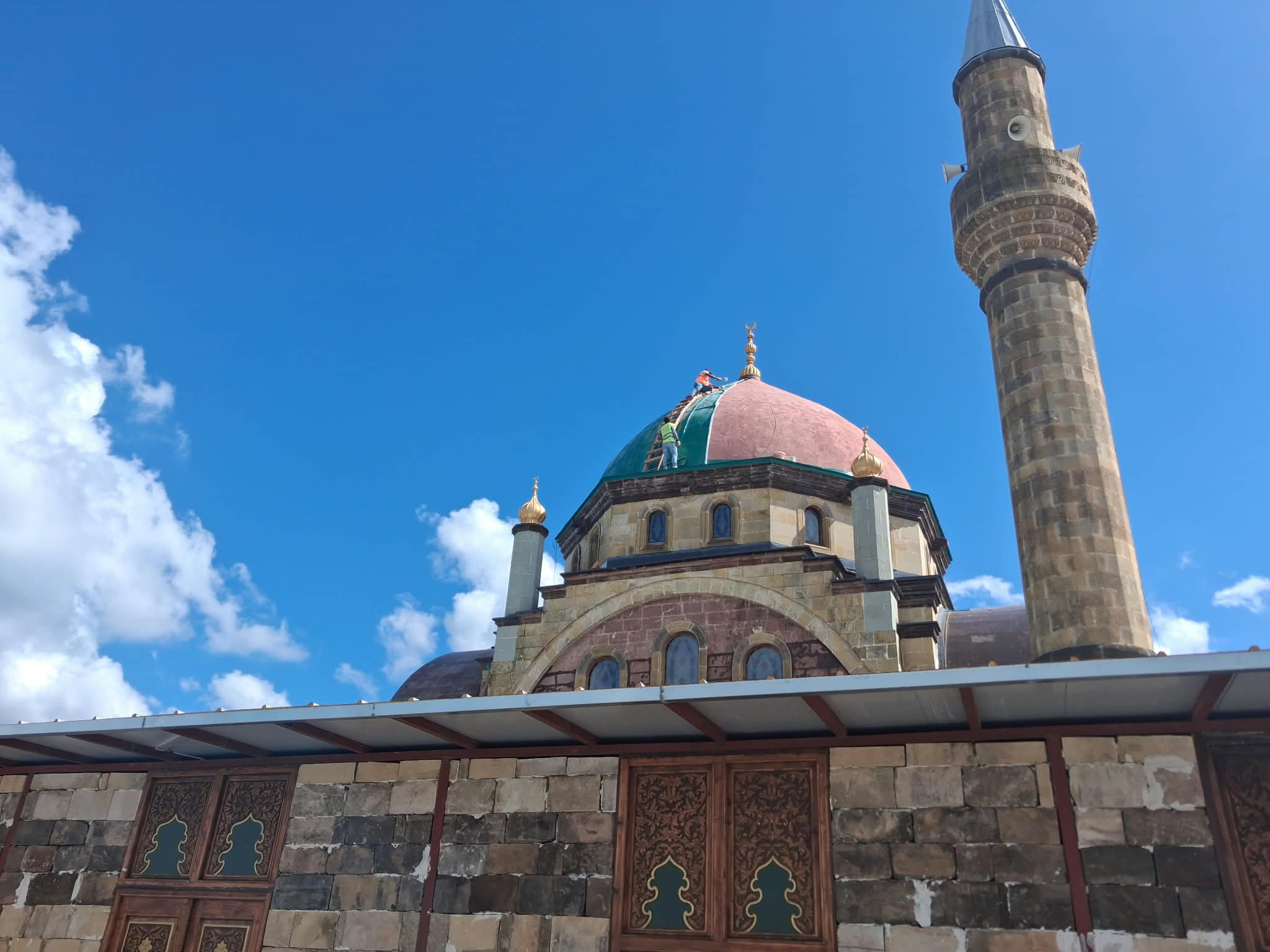 Mahmud Efendi Camii Şerîfi Tadilatından görüntüler