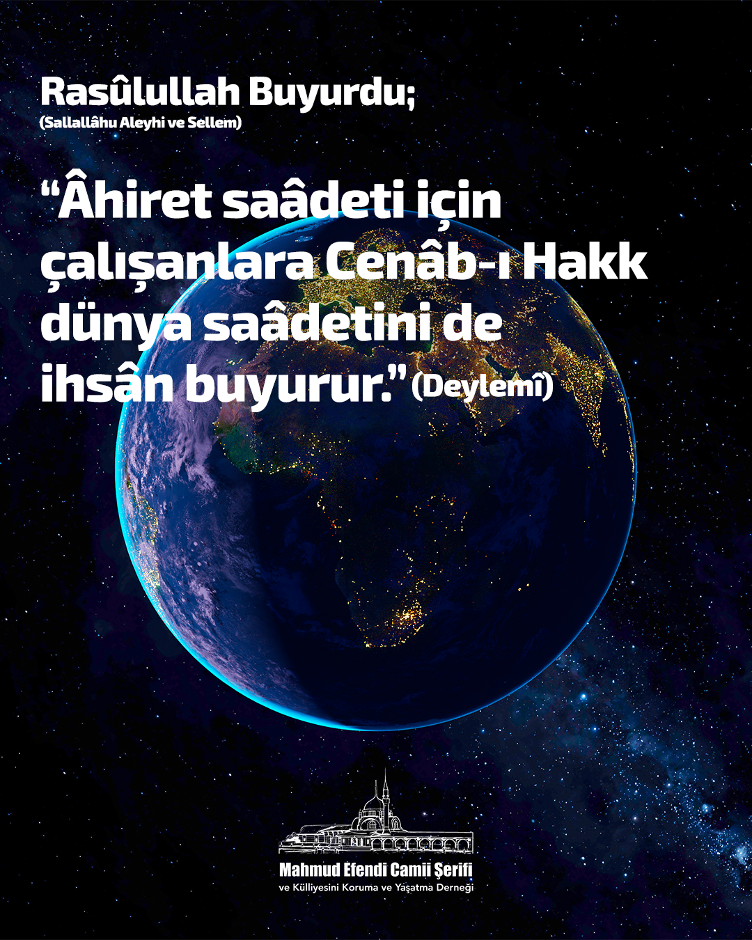Âhirete çalışan kazanır